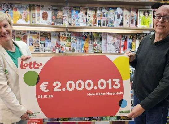 Lottowinnaar 2 miljoen Herentals