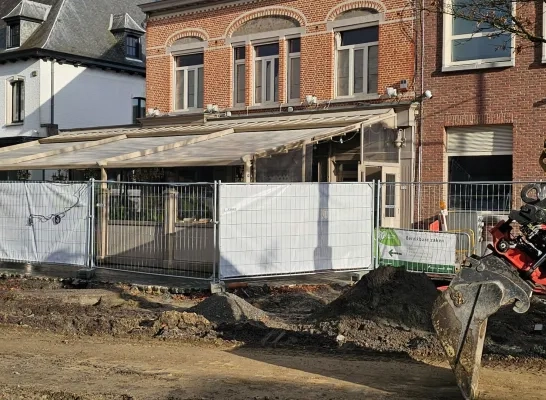 Eerdere werken aan Brasserie Belle Vue Mol