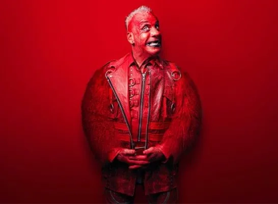 Till Lindemann (frontman Rammstein) op Graspop Metal Meeting