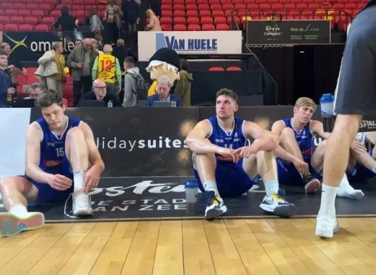 Archief foto basketballer Jonas Foerts bij Kangoeroes Mechelen