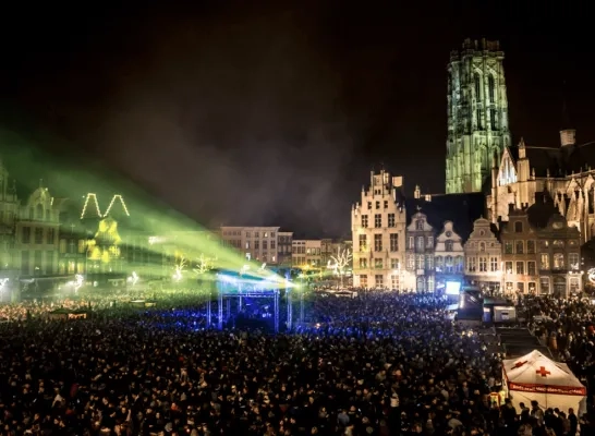 oudjaar foto stad Mechelen