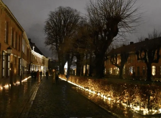 kerst begijnhof stad Turnhout 