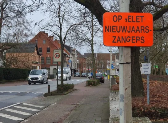 Opgelet voor de nieuwjaarszangertjes!