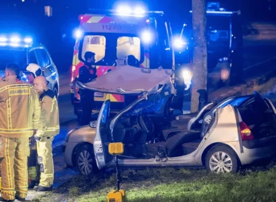 ongeval Liezele man in levensgevaar