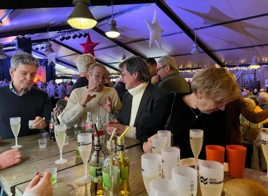 nieuwjaarsdrink Willebroek politieke impasse