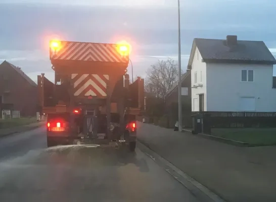 Strooiwagen Gladde wegen