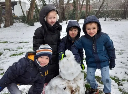 Sneeuwpret GO basisschool Klim op Bonheiden