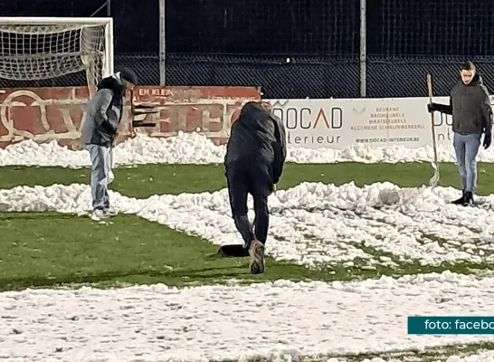 Witgoor Sport sneeuw afgelastingen voetbal