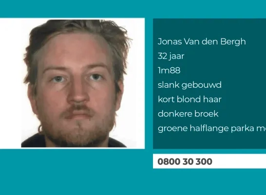 Opsporingsbericht vermiste Jonas Lier