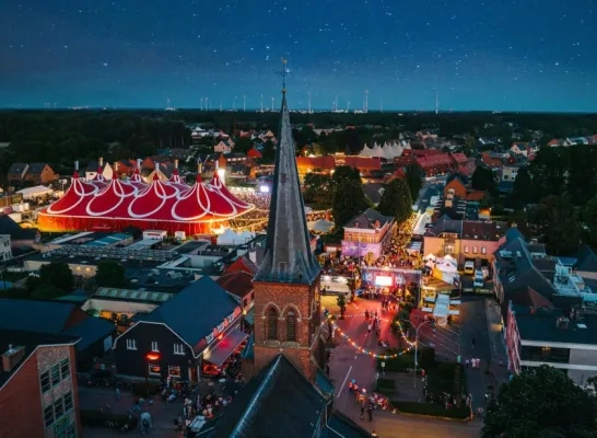 Gladiolen luchtbeeld