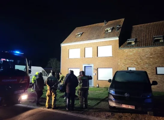 woningbrand Geel brandweer 