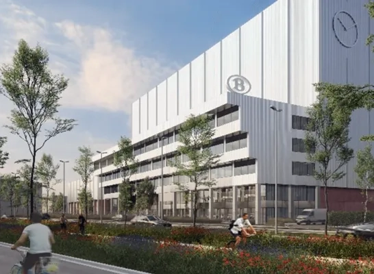 Centrale Werkplaats logistiek centrum NMBS Mechelen