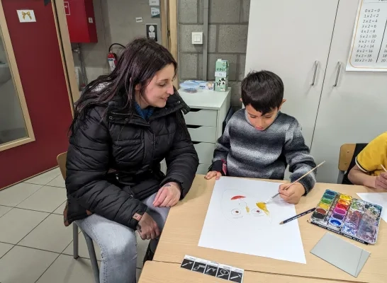 Gedichtendag Week van de Poëzie De Ham basisschool Mechelen