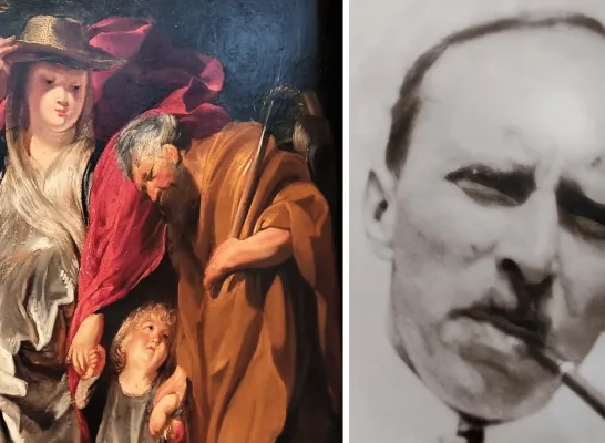 Jordaens Scheppers Mechelen Walem Nazi's gestolen schilderij kunstwerk