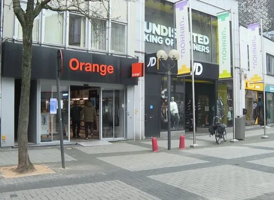 Orange-winkel Turnhout inbraak