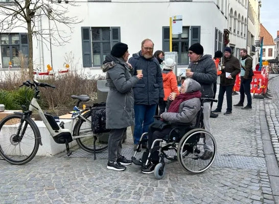 Actie Fietsersbond Mechelen kasseien