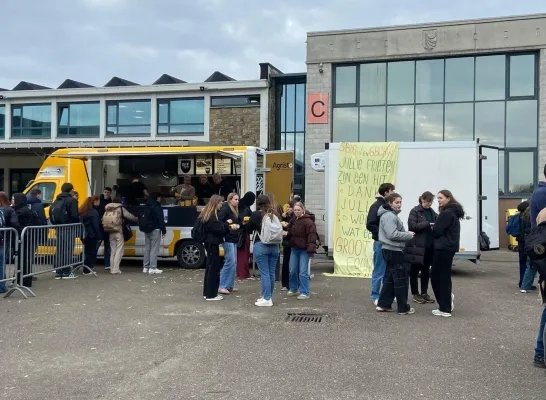 Frietjes voor leerlingen Sila Westerlo