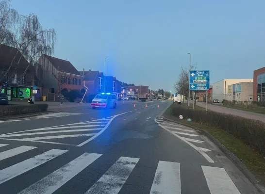 Voetganger in levensgevaar na aanrijding in Westerlo