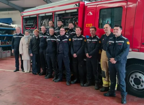 Nieuwe autopomp Brandweer Lille