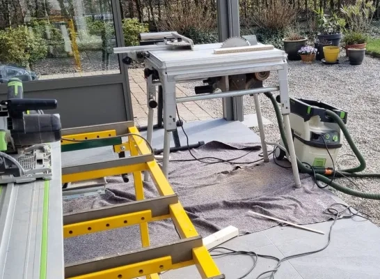 gereedschap werkmateriaal zaagtafel