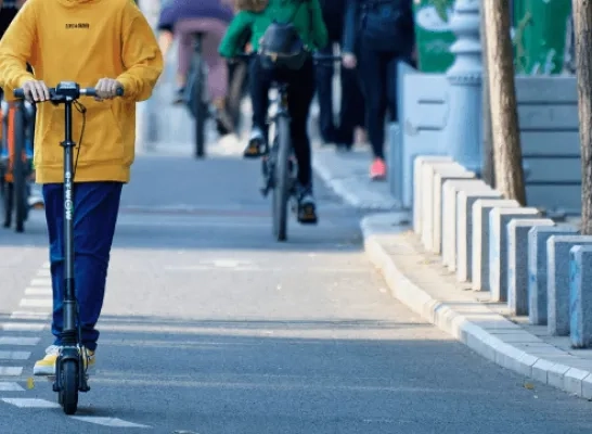 elektrische step verkeer rechtenvrij