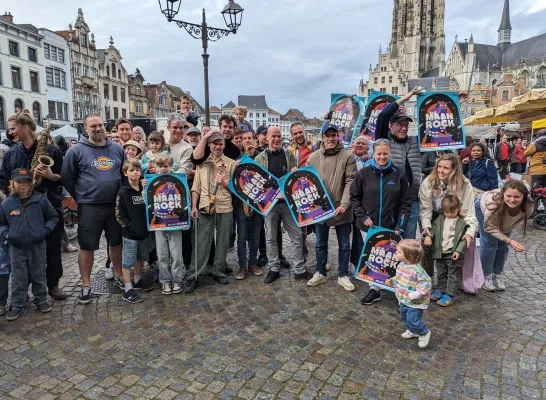 Voorstelling eerste namen Maanrock