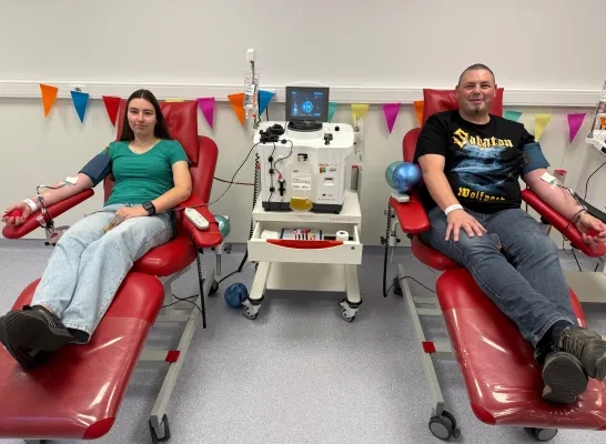Marte Alex Herrijgers bloeddonor Rode Kruis donorcentrum Geel