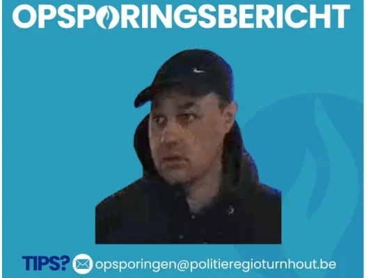 opsporing onderzoek politie Regio Turnhout