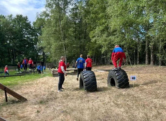 Avalympics Obstacle run Geel