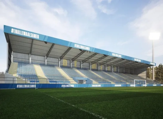Nieuwe westtribune KVC Westerlo