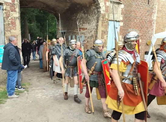 Romeinen strijken neer in Grobbendonk