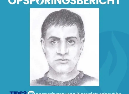 opsporingsbericht robotfoto Politie Regio Turnhout