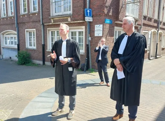 protestactie gerecht rechtbank Turnhout