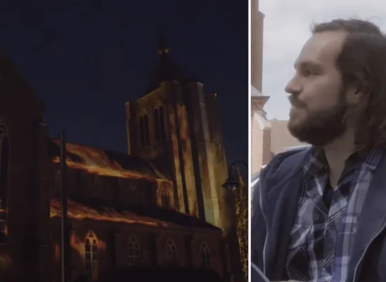 Jeroen Echelpoels VFX kerk Herenthout brand