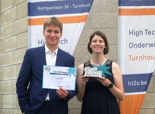 PyRacer HT²O Turnhout Felix prijs Young Talent Awards IT