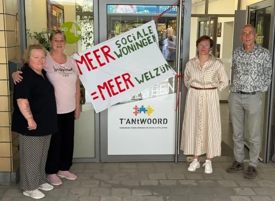 't ANtWOORD Turnhout Woonzaak sociale woningen