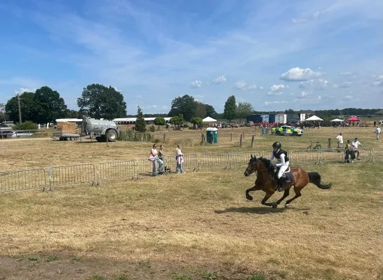 Foto van het EK eventing in Minderhout