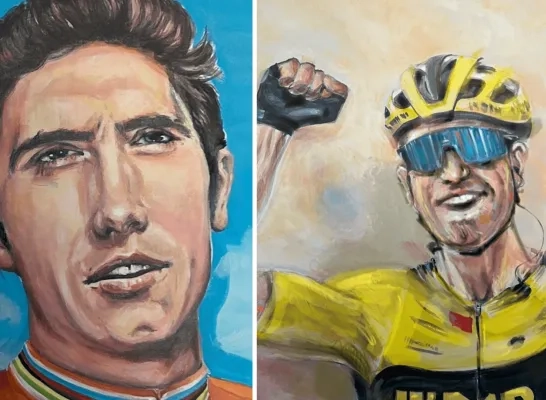 ArtNouvélo Herentals Fietst & Feest To Walk Again Eddy Merckx Wout van Aert