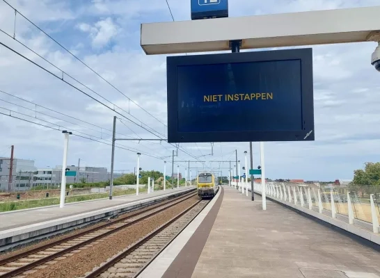Spoorlijn 12 in Mechelen