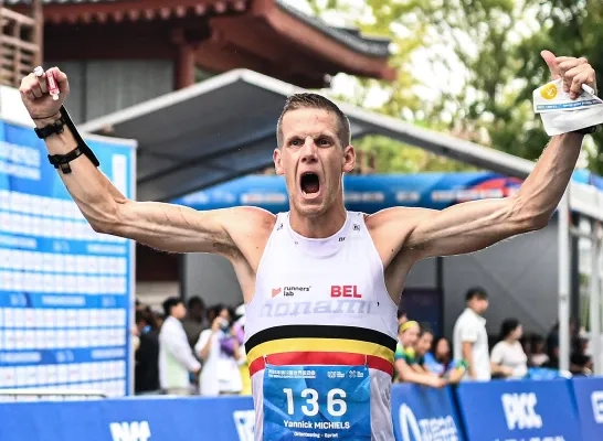 Team Belgium oriëntatielopen Wereldspelen China Yannick Michiels Mol