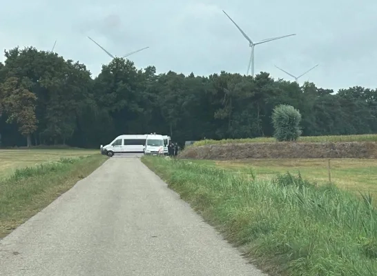 Lichaam in bos naast maïsveld in Meersel-Dreef vlakbij Nederlandse grens