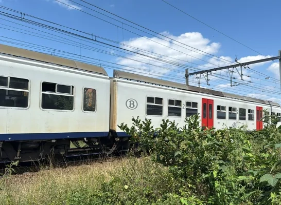 archieffoto van een trein