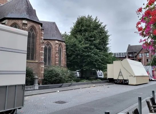 Kermiskramen vertrokken in Turnhout