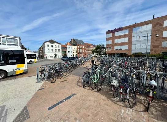 Nieuwe fietsparking station Mechelen