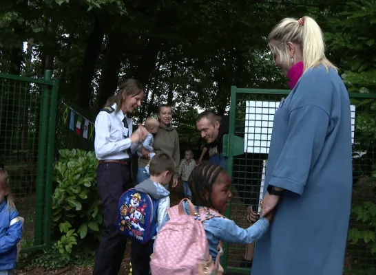 eerste schooldag basisschool Berg 
