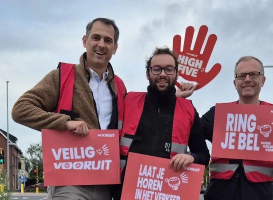 Vooruit Lier-Koningshooikt Mechelsesteenweg gevaarlijk kruispunt