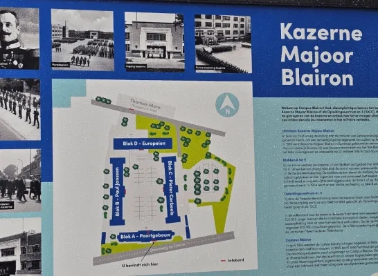 infoborden campus Blairon