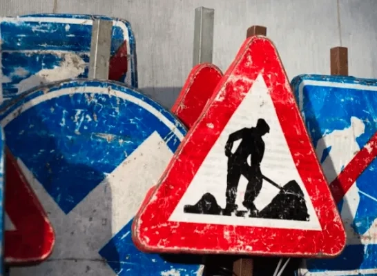 wegenwerken algemeen rechtenvrij