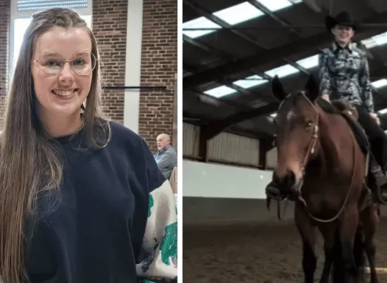 Benefiet amazone Robinne De Deyne zware val van paard