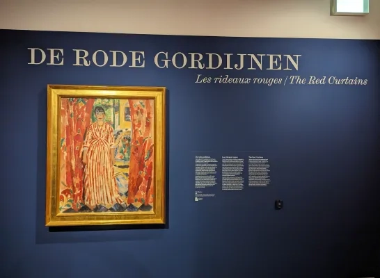 De Rode Gordijnen van Rik Wouters